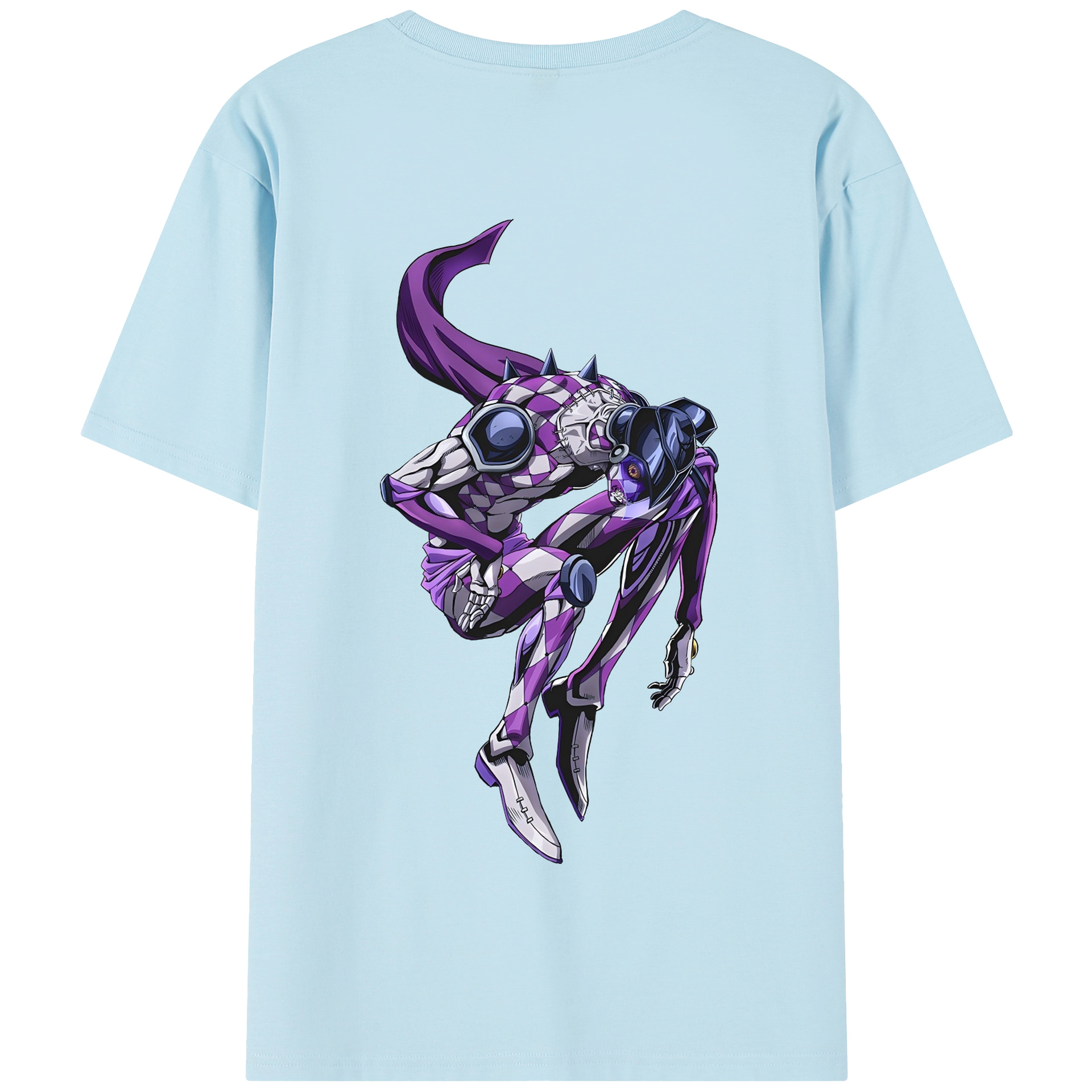 （画像用） ジョジョの奇妙な冒険 パンナコッタ?フー JoJo's Bizarre Adventure Pannacotta Fugo 綿100％半袖Tシャツ（背面プリント）